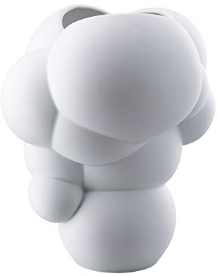 Rosenthal - Vase - Skum - Porzellan - Matt - Weiß - Höhe: 26 cm | Rosenthal – Vaso Skum bianco opaco h 26 cmIl vaso Skum (dal danese schiuma), disegnato dal celebre studio di architettura B
