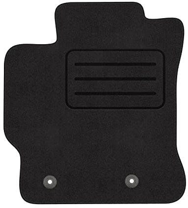 Fahrer Fußmatte Velours Fahrerseite Fahrermatte für Toyota Corolla E16 (ab 2013) - 1-teilig - Passgenau