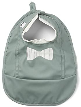 Elodie Details Baby Lätzchen mit Auffangschale - Abwaschbar - Skandinavisches Design - Wasserdicht