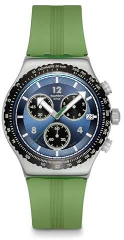 Swatch Dusk Thru The Leaves YVS531, grün, Riemen