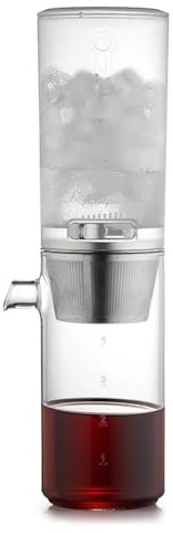Cafetera de goteo de gran capacidad Cafetera portátil for viajes y campamentos Cafetera de goteo de vidrio for el hogar Cafetera for preparar en frío Cafetera multifuncional Cafetera for preparar en f