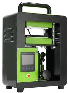 Pressa a Caldo, Pressa idraulica for colofonia da 5 tonnellate, pressa di calore for colofonia Piastre doppie riscaldate da 2,4x4,7 pollici, pressa for colofonia portatile for strumento di estrazione