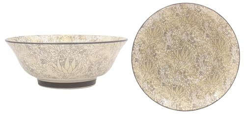 The Leonardo Collection Wm. Morris - Cuenco de cerámica (21 cm)