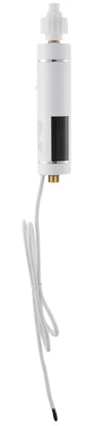 3500W 220V Durchlauferhitzer mit LED Temperaturanzeige,30-52℃ Mini Instant Warmwasserbereiter für Küche, Bad