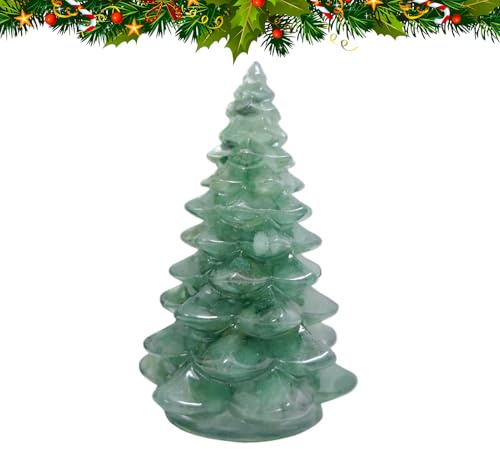Schreibtisch-Weihnachtsbaum Künstliches Kristallschmuck-