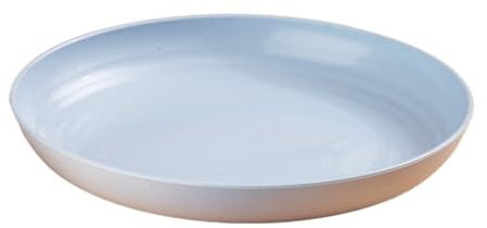Platos XIANGMLING Juego de platos de 4 piezas, plástico, platos hondos resistentes a roturas, bandejas de almacenamiento de cocina ligeras y reutilizables(Color1)