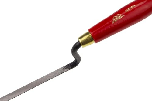 Stubai 432001 Truelle à joints, Argent/rouge, 8 mm