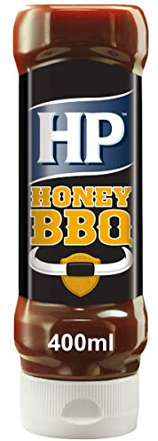 HP BBQ Sauce Honey - Salsa para barbacoa, 8 unidades (8 x 400 ml)