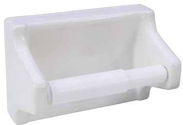 PROPLUS Toilettenpapierhalter aus Keramik, zum Einfugen