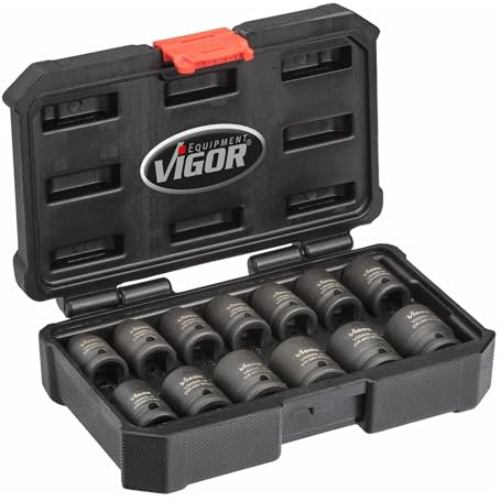 Vigor Vigor_V5550S Schlag-Steckschlüssel-Sortiment