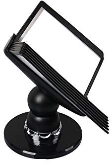 WEROFY An der Wand montierter Aktenhalter, hängender Wandakten-Organizer, drehbarer Aktenhalter, Schreibtisch- oder Wandständer mit Einstellbarer Neigung (ABS+PP+PVC) (Größe: A5) (Size : A5)