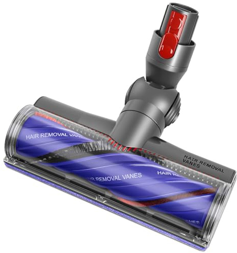 MoPei Motorbar Bodenbürste Kompatibel mit Dyson V8 V10 V11 V15 Staubsauger, Anti-Verwicklungs Bürste Gut für Glatte Hartböden und Teppiche