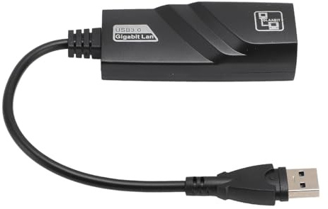 Adattatore di Rete Gigabit Ethernet USB 3.0 a 10 100 1000 Mbps, Trasmissione più Veloce, Compatto e Leggero, Plug and Play, XP Vista 7 8 10 11, OS X,