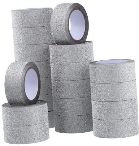 Sewroro 20rollen Glitzer Washi Tape Zum Basteln Und Dekorieren Für Scrapbooking Diy Und Geschenkverpackung