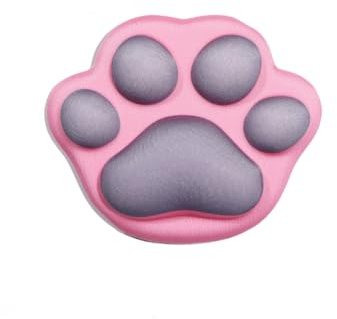 ARFUKA Repose-poignet ergonomique en forme de patte de chat - Protection antidérapante - Repose-poignet confortable - Pour ordinateur, ordinateur portable, bureau, travail, jeux sur PC