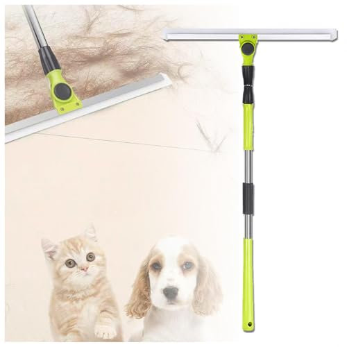 Magic Broom Sweeper, con Mango De 130 Cm De Largo Escoba De Silicona, Escoba Mágica Limpia Vidrio,Polvo Fino,Cabello Y Líquidos,Small:35×130cm