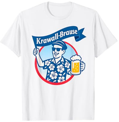 KRAWALL-BRAUSE - Lecker Bierchen Bier Brause Krawallbrause T-Shirt