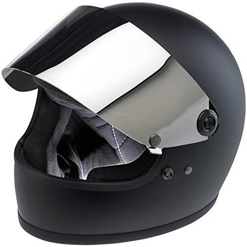 Shades - pellicola per la visiera del casco, colore: argento