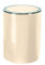 Kleine Wolke 5829202858 Seau à Cosmétiques Clap 5 Litre Nature Plastique 19x19x25 cm