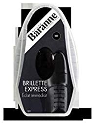 Baranne Applicateur Brillette Noir | Ravive la couleur du cuir | Brillance intense | Chaussures et accessoires en cuir | Brillette applicateur mousse | 6ML