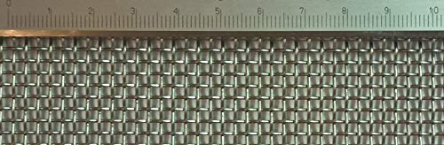 Edelstahl Drahtgewebe mit 2 mm Maschenweite, 0,9mm Drahtstärke. 1m x 50cm