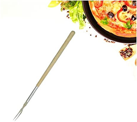 Commercial Heavy Duty Pizza Bubble Popper 42” inch 107cm Long Stainless/Steel Wooden Handle