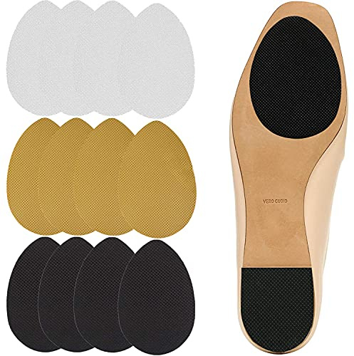 Crazy Bean 6 Paia Antiscivolo Per Scarpe Per Uomo e Donna Usura Ridotta Della Suola ed Efficace Resistenza allo Scivolamento
