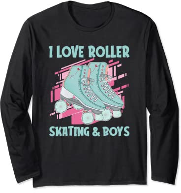 Rollschuh Laufen Roller Skates - Skater Rollschuhe Langarmshirt