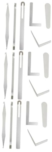 Toyvian 3sätze Und Reparatur Von Saxophonen Teiliges Zubehör Für Musiker Schlüsselabdeckungsjustierung Und Langlebigen Werkzeugen Für Altsaxophon Und Tenorsaxophon