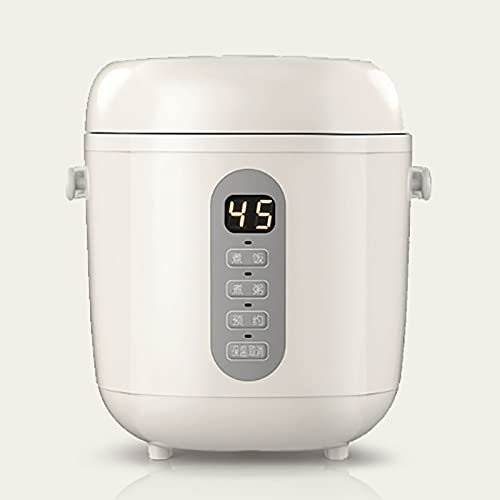YOtat Olla Arrocera Y Vaporera 0,8 L, Pequeña Capacidad, Revestimiento Antiadherente De 1,5 Mm De Espesor para Dormitorio Familiar, Olla Arrocera De 1 A 2 Personas