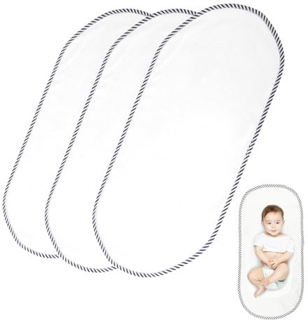3 Pezzi Telo Cambio Pannolino Impermeabile per Bambini, Bambino telo Cambio Pannolino lavabile 30 * 60cm Fasciatoio Portatile Impermeabile e lavabile Baby Changing Pad
