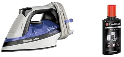 Russell Hobbs Steam Iron Easy Store Wrap & Clip & Descaler