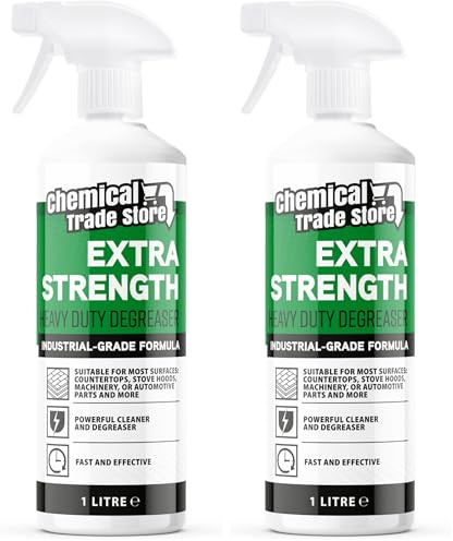 Chemical Trade Store - Heavy Duty Cleaner and Degreaser - 1 Litre (Pack of 2)