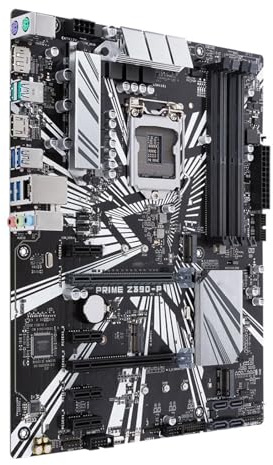 Computer Motherboards Fit For ASUS Prime Z390-P LGA1151 ATX Motherboard For Cryptocurrency Mining(BTC) With Above 4G Decoding, 6xPCIe