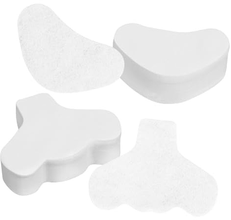 CLISPEED 200Stücke Mitesser Sanfte Baumwolle für Peel Off Pore Strips zur Gesichtsreinigung Vielseitig Einsetzbar für Hautpflege Komfortabel