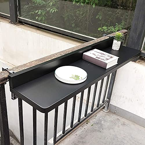 Klappbarer Balkontisch für den Außenbereich – Aluminium-Esstisch-Bartheke, sonnen- und rostbeständig für Terrasse, Garten und Freizeit im Freien – kompaktes, stilvolles und platzsparendes Design