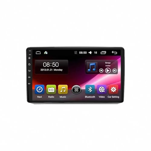 Autoradio 2 Din Bluetooth per Fiat Viaggio Ottimo 2014-2017 Touchscreen Stereo Auto Bluetooth con Schermo, Radio Auto con Mirror Link/Usb/Supporta Telecamera, 4 Nucleo 4G+64G