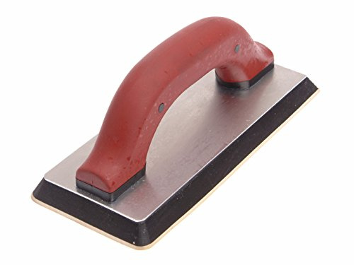 Ragni RAG61680 9 x 4-Inch 61680 R61680 Soft-Grip Handle Rubber Grout Float - Silver