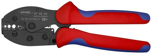 KNIPEX Tools - Crimping Pliers, 6 Position Contact, Multi-Component (975250)