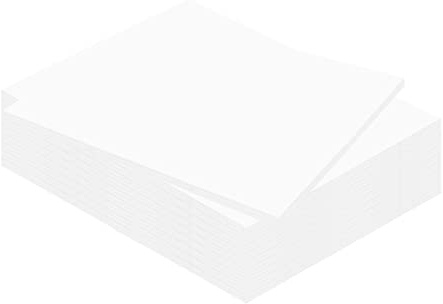 Kangaro Skumskiva, vit, 50 x 70 cm – 10 mm – 10-pack – gör-det-själv för hantverk, presentation, modelltillverkning, passepartout