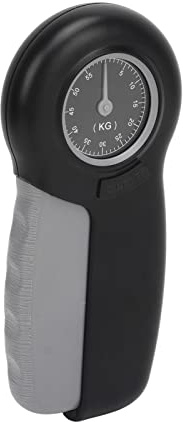 Tester della Forza della Presa Dinamometro Manuale, Tester della Forza della Presa della Mano Dinamometro Manuale Misuratore della Forza della Presa Ergonomica Misuratore della (Grigio scuro)