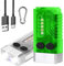 flintronic Mini Taschenlampe, 1000 Lumen Schlüsselanhänger Taschenlampe mit Seitenlicht, 14 Modes Tragbare LED Wiederaufladbar, IP64 Wasserdichte Magnetische Taschenlampe für Outdoor Notfall Camping