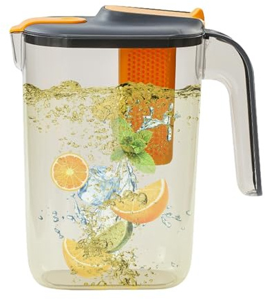 Jarra de con filtro Infusio_n extraíble – 2,6 litros – Jarra con tapa y asa