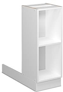 White Island Schrank 30 cm kompaktes Design Küche Aufbewahrung Nizer ohne Arbeitsplatte