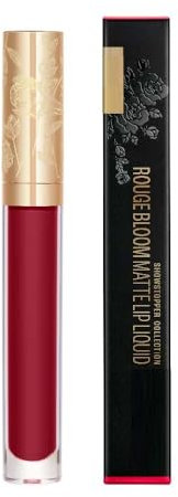 Rouge Bloom Matte Lip Liquid, Matte Finish, Longlasting For Up To 14 Hours, Quick Drying & Transfer-Proof, Infused With Vita Rose For Smooth & Moisturised Lips - Regal Rose, 3.5 ml (Pack Of 1)