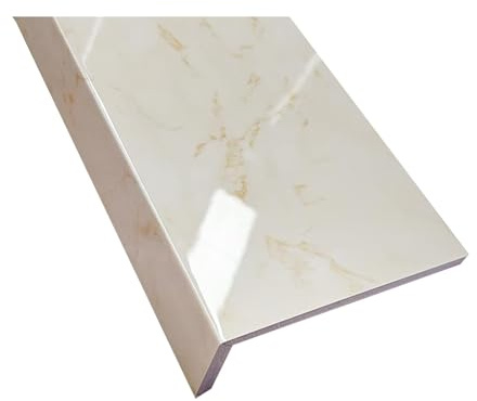 Protector De AlféIzar Ventana, Impermeable PVC Alfeizar Ventana Cubiertas Para Hogar Baño Cocina Oficina, Cortable Placa De Reemplazo De Ventanas Para Borde Decorativo(H,100x20cm/39.37x7.87in)
