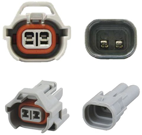 Greenspirits KFZ Ersatz Stecker Einspritzdüse Benziner NIP-DEN (Set) 90980-11153, 0280 157 012, 0280157012, 6189-0060, 06A973722 kompatibel zu Lexus Audi VW Kia Seat Skoda Peugeot diverse Modelle