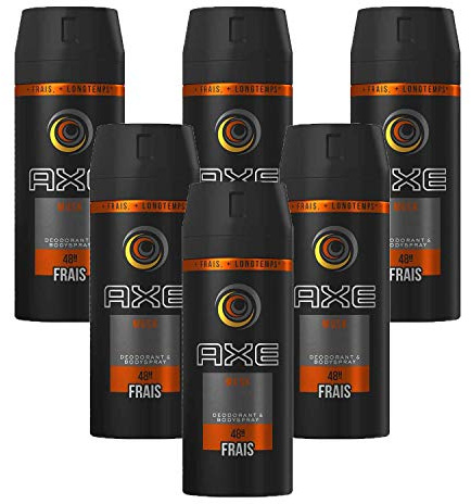 Axe Deo Bodyspray Musk im neuen Design - 150ml (6´er Pack)