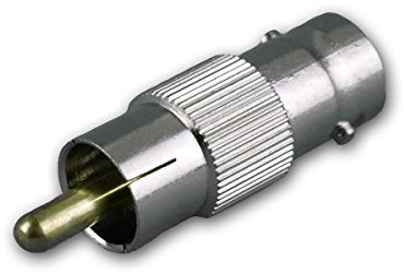 Adattatore BNC, da spina BNC a spina Cinch