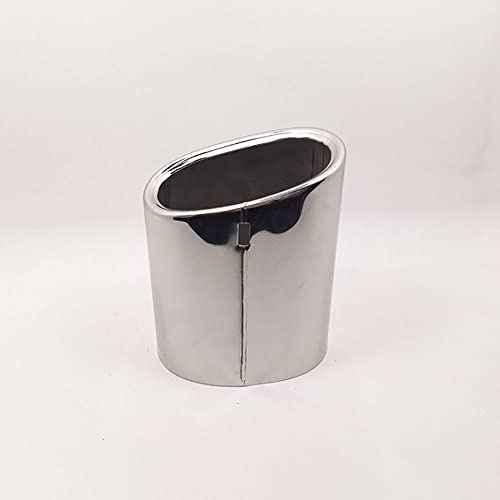 Auto Edelstahl Auspuffblende Auspuffblenden Auspuffrohr Abdeckung Zubehör Auspuff Endrohr, für BMW 318 X3 E83 F25 Auspuff Blende
